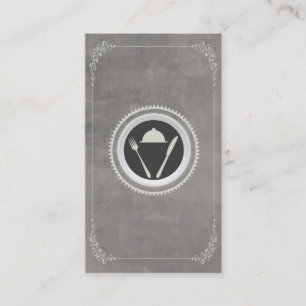 Logo voor etenswaren, kaas, catering visitekaartje