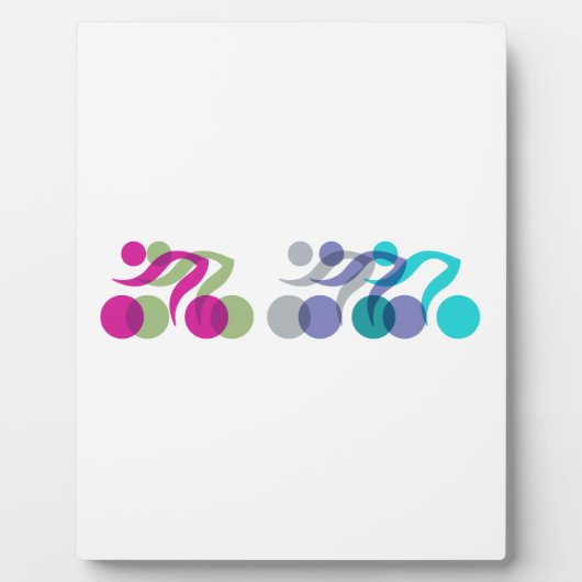 Logo voor fietsen fotoplaat (Voorkant)