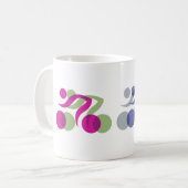 Logo voor fietsen koffiemok (Voorkant links)