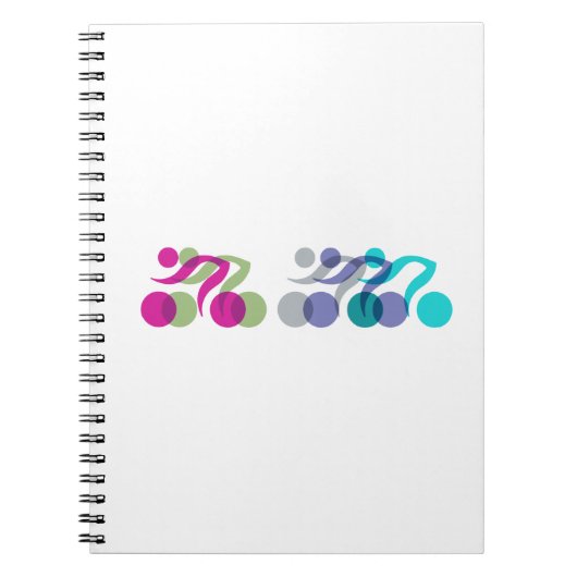 Logo voor fietsen notitieboek (Voorkant)