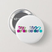 Logo voor fietsen ronde button 5,7 cm (Voorkant /achterkant)