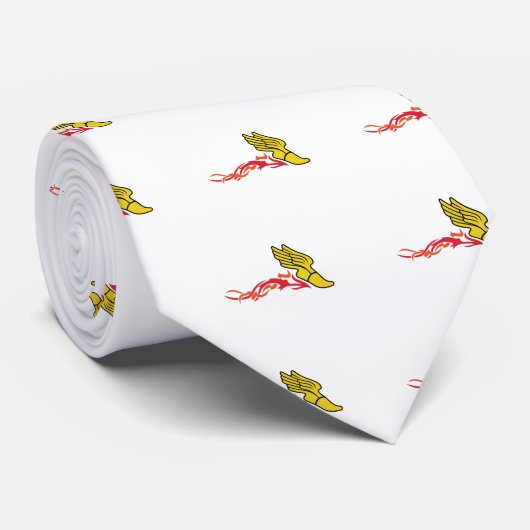 Logo voor gevechtsspoor stropdas (Opgerold)