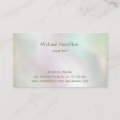 Logo voor gouddiamanten voor zakelijk onroerend go visitekaartje (Achterkant)