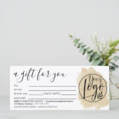 Logo voor goudglitter-penseelcadeau (Staand voorkant)