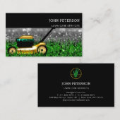 Logo voor grasversnijding visitekaartje (Voorkant / Achterkant)