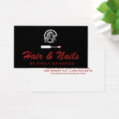 Logo voor haar en nagels visitekaartje (Bureau)