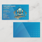 Logo voor het reinigen van hogedrukwassen visitekaartje (Voorkant / Achterkant)