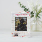 Logo voor kerstfoto's feestdagenkaart (Staand voorkant)