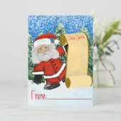 Logo voor kleine bedrijven met dank aan de kerstma (Staand voorkant)