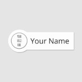 Logo voor kleine zakelijke merken naamplaatje (Voorkant)