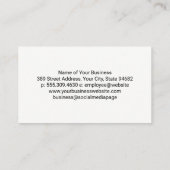 Logo voor landschapsarchitectuur | Sun Visitekaartje (Achterkant)