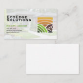 Logo voor landschapsarchitectuur | woontuin visitekaartje (Voorkant / Achterkant)