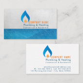 Logo voor leidinggevende werkzaamheden visitekaartje (Voorkant / Achterkant)