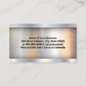 Logo voor levering van bedrijfsauto's visitekaartje (Achterkant)