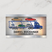 Logo voor levering van bedrijfsauto's visitekaartje (Voorkant)