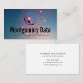 Logo voor moderne technische communicatie | Netwer Visitekaartje (Voorkant / Achterkant)