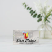 Logo voor schonere bevoorrading | House Services | Visitekaartje (Staand voorkant)