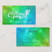 logo voor  schoonmaak van Visitekaartjes (Voorkant / Achterkant)
