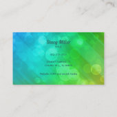 logo voor  schoonmaak van Visitekaartjes (Achterkant)