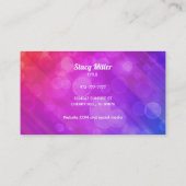 logo voor  schoonmaak van Visitekaartjes (Achterkant)