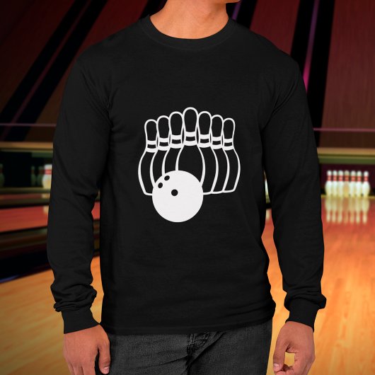 Logo voor tienpinsbowlingteam trui