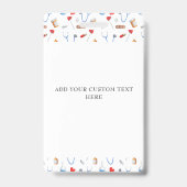 Logo voor verpleegkundige in de gezondheidszorg badge (Achterkant)