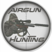 Logo voor vliegenjacht sticker (Voorkant)