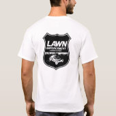 Logo voor wetshandhaving t-shirt (Achterkant)