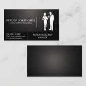 Logo voor zakelijke professionals visitekaartje (Voorkant / Achterkant)