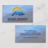 Logo voor zonnedoofing visitekaartje (Voorkant / Achterkant)