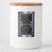 Logo voor zwarte etiketten met zwarte diamanten (Voorkant)