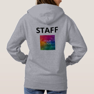 Logo vrouwelijke medewerker Gray Hoodies