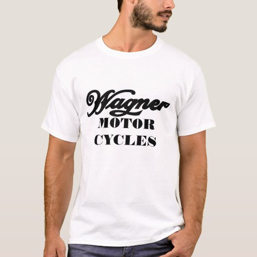 logo Wagner-motorfietsen T-shirt (Voorkant)