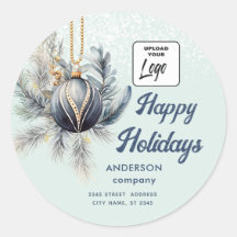 Logo Waterverf Boho ornament wintergroen