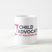 Logo White Coffee Mok (Center)