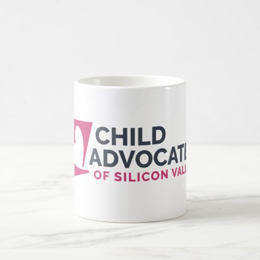 Logo White Coffee Mok (Center)