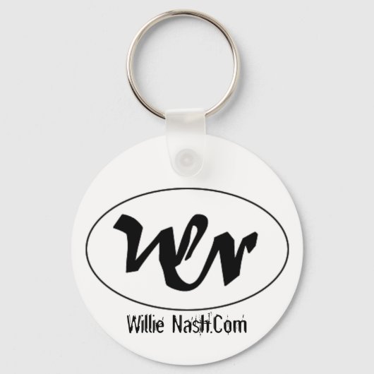 logo, Willie Nash.Com Sleutelhanger (Voorkant)
