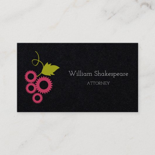 Logo Wine Engineering Visitekaartje (Voorkant)