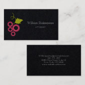 Logo Wine Engineering Visitekaartje (Voorkant / Achterkant)