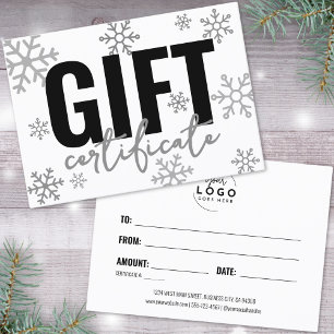 Logo Winter Zakelijk Cadeaubon Visitekaartje