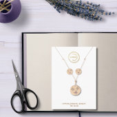 Logo wit Ketting weergeven Visitekaartje