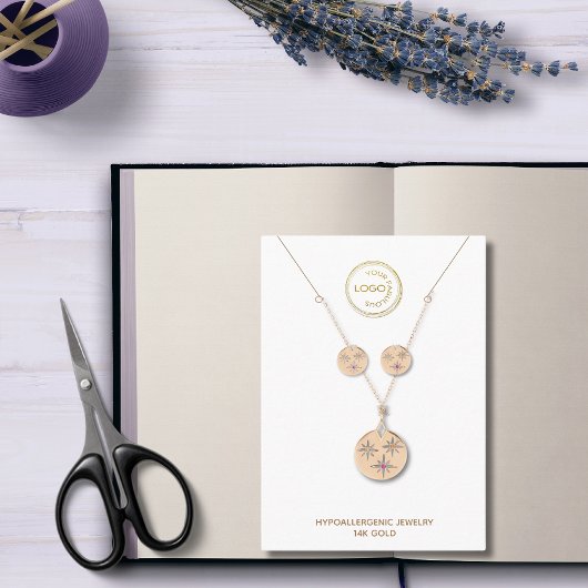 Logo wit Ketting weergeven Visitekaartje