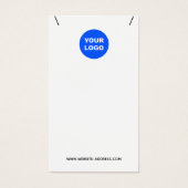 Logo witte Ketting afstammeling toevoegen Visitekaartje (Voorkant)