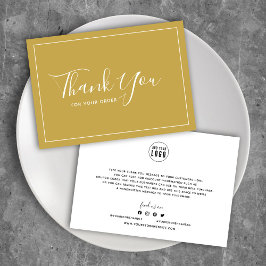 Logo witte rand bewerkbare kleur toevoegen Harteli Bedankkaart