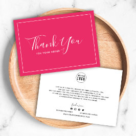 Logo witte rand bewerkbare kleur toevoegen Harteli Bedankkaart