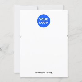 Logo witte weergave met groot Ketting toevoegen Kaart