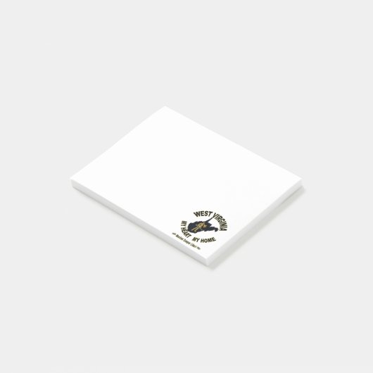 LOGO WVhearthomecoalmiiner Post-it® Notes (Schuin)