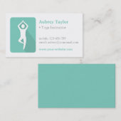 Logo Yoga-Visitekaartjes Visitekaartje (Voorkant / Achterkant)