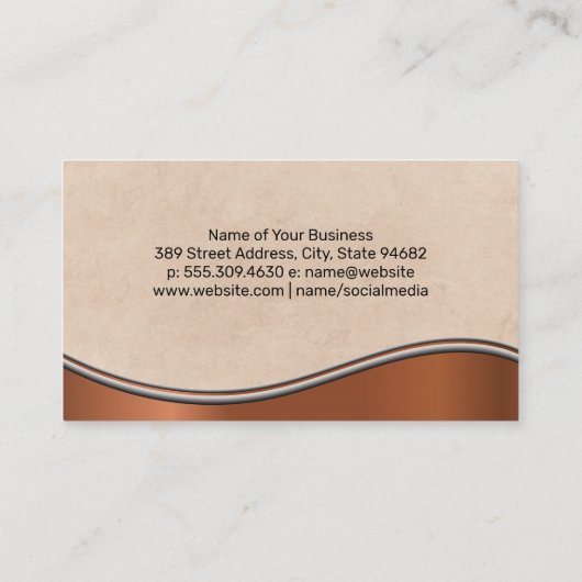 Logo Zaad planten | Tuinman Visitekaartje (Achterkant)