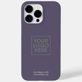 Logo | Zakelijk Bedrijfs Bedrijf Minimalistisch Case-Mate iPhone 14 Pro Max Hoesje